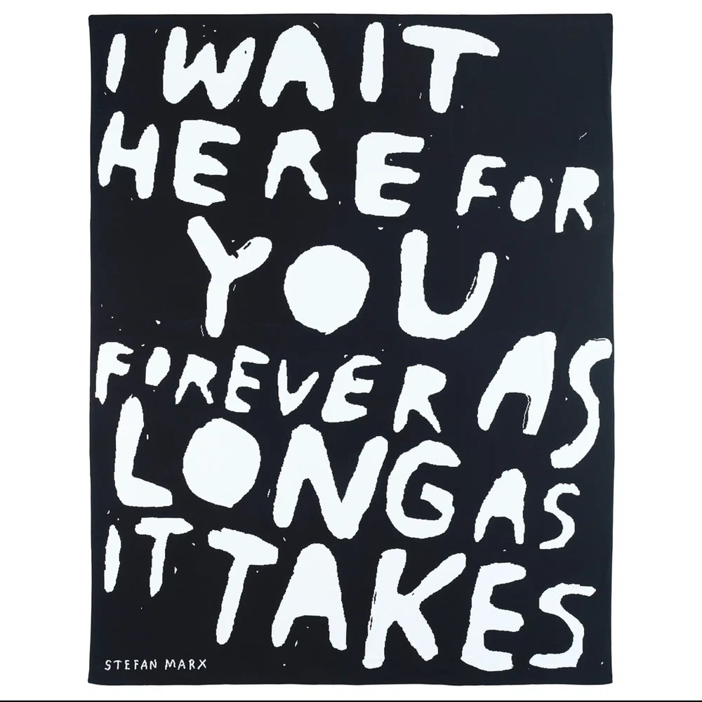 Stephan Marx x IKEA Throw Blanket. NWOT.